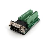 D-SUB DB15 VGA Male 3 Row 15Pin Plug Breakout PCB Board Adapter Connector NWPNLXEA