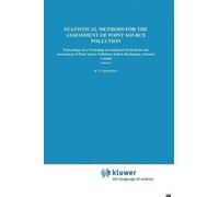 D.T. Chapman Statistical Methods for the Assessment of Point (Copertina rigida)