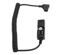 D Tap a Connettore Hub Cavo di Alimentazione Splitter a 2 Porte, D Tap Maschio a 4 Porte Dtap Femmina Alimentatore con Viti Ad Anello D da 1/4 di Pollice Indicatore LED di Tipo C