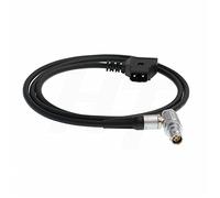 D-tap femmina 4+2 ad angolo retto 6 pin cavo di alimentazione flessibile per fotocamera DSMC2 rosso epico scarlatto 1,5 m