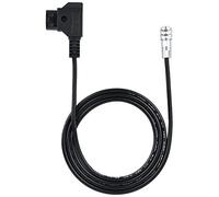 D - Tap to BMPCC 4K Power Cable, 4K Camera Power Cable, D - Tap to Cinema Camera 4K Cable with Reinforced Sleeve and Gold - Plated Pins, for V - Mount or Gold (1M)