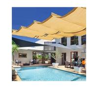 D Tenda a rullo per esterni, protezione UV, per gazebo da giardino, tessuto resistente con accessori, 2,6 m x 12 m