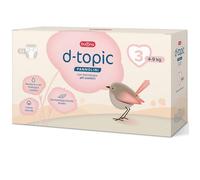 D Topic Pannolini Taglia 3 (4-9 Kg) Alta Protezione Offerta 44 Pannolini (2x22)