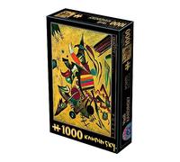 D-Toys - Puzzle Wassily Kandinsky: Bozzetto per "Composizione" / studio - 1000 Pezzi