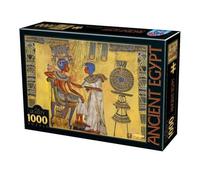 D-Toys DTS65971 Puzzle da 1000 Pezzi - Ancient Egypt Puzzle Tutankhamun and Ankh