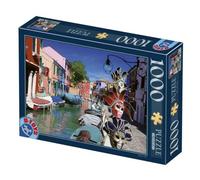 D-Toys DTS70814 Puzzle da 1000 Pezzi - Burano, Italy