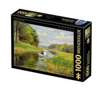 D-Toys DTS72795 Puzzle da 1000 Pezzi - Hans Andersen Brendekilde: Spring. A Youn