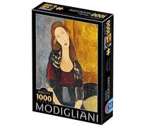 D-Toys Puzzle 1000 pezzi: Modigliani - Ritratto Hebuterne