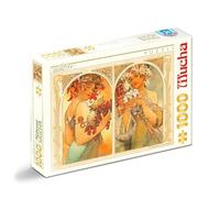 D-Toys Puzzle Alphonse Mucha - Fruit and Flower 1000 pezzi