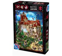 D-Toys - Puzzle Castello di Draculas - 1000 Pezzi