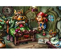 D-Toys - Puzzle Dónát: Cappuccetto rosso - 1000 Pezzi