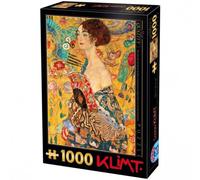 D-Toys - Puzzle Gustav Klimt: Signora con un fan - 1000 Pezzi