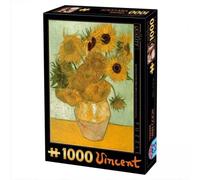 D-Toys - Puzzle Vincent van Gogh: Girasoli - 1000 Pezzi