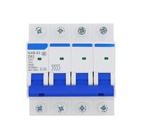D-type 4P MBC 1A 2A 3A 4A 6A 10A 16A 20A 25A 32A 40A 50A 63A DZ47 NXB-D63 Circuit breaker Air switch MCB(D3A)