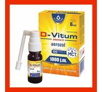 D-Vitum Bambini Vitamina D Vitamina D3 1000 UI Aerosol Alta Dose 100/200/300 DHL