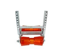 D&W The Motion Corporation Sollevatore a Rullo con 2 Pezzi di rulli Gialli, 200 mm