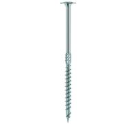 D-Work, 50 viti in legno a testa larga bombata zincat Tx 30 mm