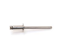 D-Work, 500 rivetti ciechi a testa tonda GORIVET TRS, 3 x 10 mm, acciaio inox A2