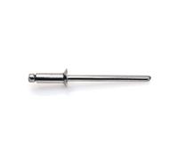 D-Work, 500 rivetti ciechi testa fresata 120°, 3 x 8 mm, acciaio inox A2