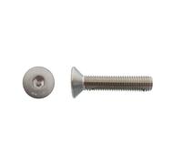 D-Work, 500 viti metalliche a testa fresata, 6 pannelli cavi FHC, 5 x 20 mm, DIN 7991, acciaio inox A4, 500 pezzi