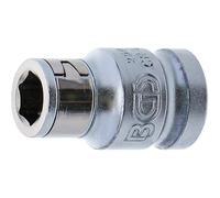 D-Work Adattatore con Sfera di Tenuta 12,5 mm (1/2) - Sei Pan Interni 10 mm (3/8) - Fissaggio sicuro e pratico