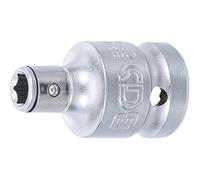 D-Work Adattatore con Sfera di Tenuta 12,5 mm (1/2) - Sei Pan Interni 6,3 mm (1/4) - Precisione e Sicurezza