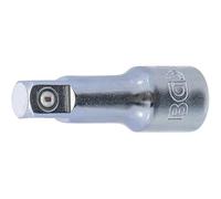 D-Work Adattatore per chiave a bussola femmina 10 mm (3/8), maschio 6,3 mm (1/4), acciaio resistente, compatibilità e praticità