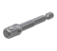 D-Work - Adattatore per trapano, 6,3 mm, con impronta quadrata da 10 mm, compatibile e precisione, in acciaio