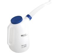 D-Work - Brocca a becco, flessibile, 5 l, resistente, coperchio incluso, pratico ed ergonomico