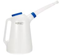 D-Work - Brocca a becco flessibile 8L, coperchio incluso, pratico e resistente, Pro