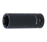 D-Work - Bussola a forma di Six Pans lunga 12,5 mm (1/2), 21 mm, potenza e durata, acciaio