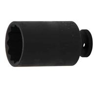 D-Work - Bussola a percussione lunga, 12,5 mm (1/2), 35 mm, dodici pezzi, alta resistenza e precisione, acciaio