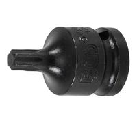 D-Work - Bussola con punte a percussione, 42 mm, 12,5 mm (1/2), profilo Torx T45, resistente e preciso, acciaio