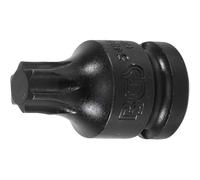 D-Work - Bussola con punte a percussione, 42 mm, 12,5 mm (1/2), profilo Torx T60, resistente e preciso, acciaio