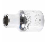 D-Work - Bussola per chiave Six Pans 12,5 mm (1/2), 9 mm, acciaio resistente, precisione e durata, Pro