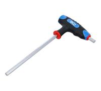 D-Work - Cacciavite con impugnatura a T, 8 mm, 6 pannelli interni, presa ergonomica e controllo ottimale, in acciaio