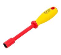 D-Work - Cacciavite VDE a bussola a sei scomparti, 13 mm, asta 125 mm, isolamento sicuro e preciso, in acciaio