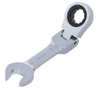 D-Work Chiave mista a cricchetto corta 12 mm - Acciaio, ergonomica e pratica - Zone difficili