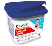 D-Work - Cloro Shock Pastiglie 20 g - 1 kg - Low Boric 0,3% - Trattamento rapido ed efficace per piscina