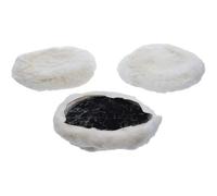 D-Work, cofano di lucidatura, set da 3 pezzi, accessori per lucidatrice, finitura professionale