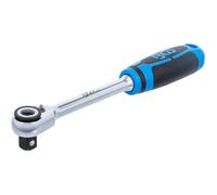 D-Work Cricchetto reversibile 12,5 mm (1/2) - Dentatura fine - Precisione e maneggevolezza, Acciaio, Zone Difficiles
