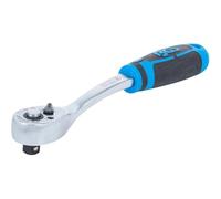 D-Work Cricchetto reversibile dritto, 10 mm (3/8), dentatura fine, precisione e maneggevolezza, acciaio, zone difficili