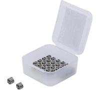 D-Work, inserti maschiati M6 x 1,0 - Set di 25 pezzi, in acciaio resistente, fissaggio affidabile e durevole