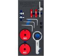 D-Work - Inserto per servante d'officina 1/3 - Cofanetto di calatura per Ford 2.0TDCi EcoBlue - Organizzazione e protezione ottimale
