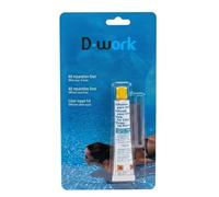 D-Work Kit di Riparazione Liner - Accessorio per Piscina Generico - Riparazione facile e durevole
