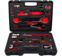 D-Work, kit di strumenti di riparazione di biciclette, 32 pezzi, completo e versatile, per riparazioni facili e veloci