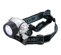 D-Work Lampada frontale 12 LED - 12,9 x 9 x 18 cm - Potente e pratica