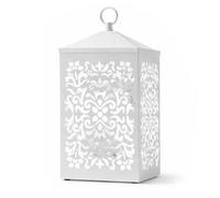 D-Work - Lampada riscaldante per candela profumata - Dimmerabile intensità - Diffusione senza fiamma - Altezza 16 cm - Metallo Bianco - Design elegante e durevole