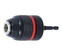 D-Work - Mandrino rapido in metallo, 1,5 - 13 mm, con impronta a 6,3 mm (1/4) x 20 UNF, precisione e robustezza