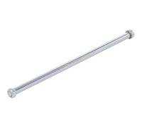 D-Work - Manovella in acciaio per morse da 10,5 x 225 mm, robusta e pratica